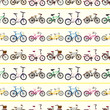 seamless bicycle pattern