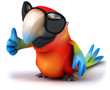 Fun parrot