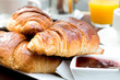 fresh croissant