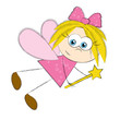Vektor: Cute little fairy Cute little fairy