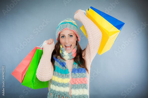 Photo: winter shopping winter shopping