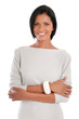 Happy stylish woman