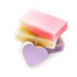 Soap bars with natural ingredients