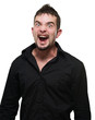 Young Man Screaming