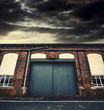 gloomy warehouse