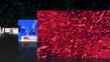 Montage 3D images of  modern laboratory and CG digital images