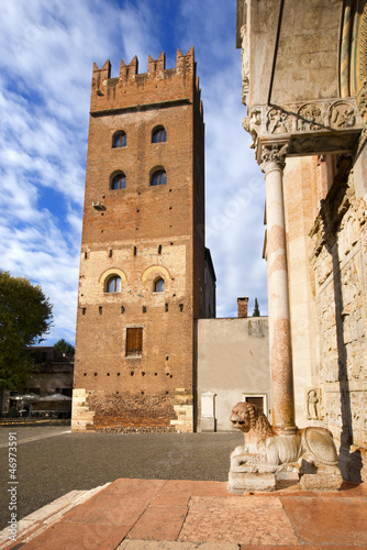 Photo: Torre Abbaziale di San Zeno - Verona Italy Torre Abbaziale di San Zeno - Verona Italy