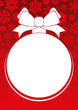Christmas ball background