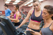 Gym Instructor and woman in the gym