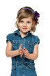 Fashion pretty young girl