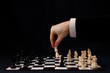 Person playing chess