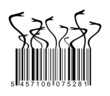 barcode with snakes