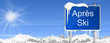 Schild Berge Après Ski