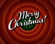 Vector: Movie ending screen - Merry Christmas - Vector EPS10 Movie ending screen - Merry Christmas - Vector EPS10