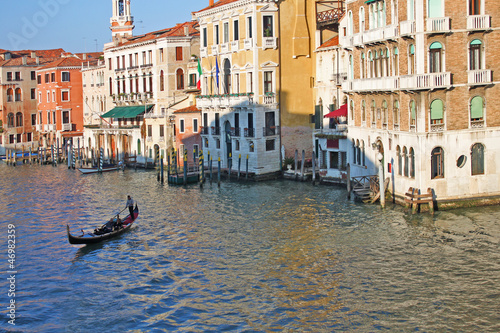 Photo: View of the Grand Canal, Venice View of the Grand Canal, Venice