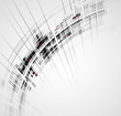 Abstract bright technology dynamic fade background