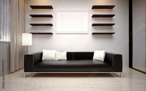 Photo: modern living room modern living room