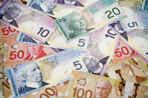 Photo: Money seamless background Money seamless background