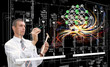 Foto: Scientific innovative research. Engineering designing Scientific innovative research. Engineering designing
