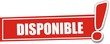 étiquette disponible