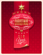 Christmas greeting vector design