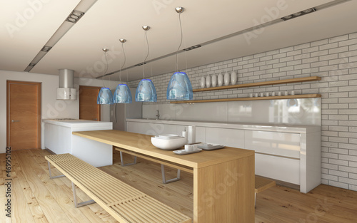 Illustration: kitchen kitchen