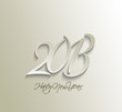 Happy New year 2013 background. Vector illustration