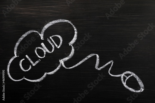 Photo: Cloud computing Cloud computing