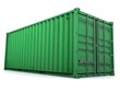 Grüner 20ft Container