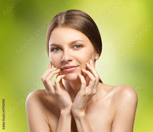 Photo: Closeup portrait of a beautiful girl Closeup portrait of a beautiful girl