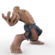 mr muscle in transformation side view