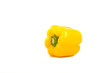 Yellow Paprika On White