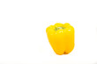 Yellow Paprika On White