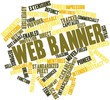 Word cloud for Web banner
