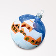 Isolated Christmas ball