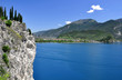 Lago di Garda, largest Italian lake,North Italy
