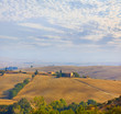 Tuscany countryside by montepulciano