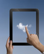 Virtual cloud computing concept