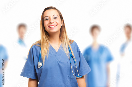Photo: Smiling nurse Smiling nurse