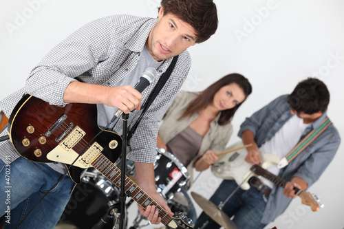 Photo: Rock band Rock band