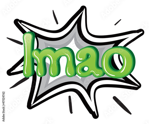 Vector: a speech and a callout a speech and a callout