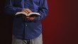 Man Reading Bible