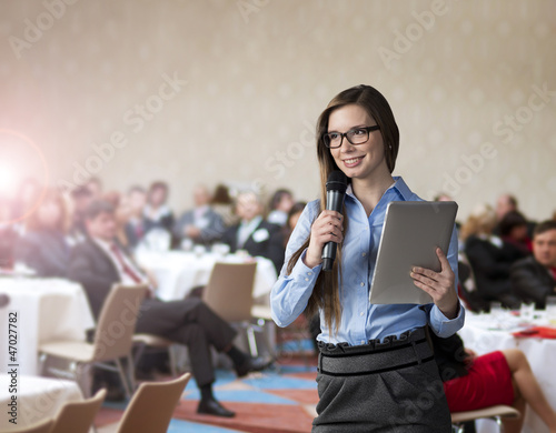 Photo: Business conference Business conference