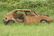 Voiture brulée