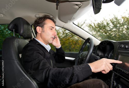 Photo: driving telephone... driving telephone...