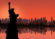 New York City. vector file