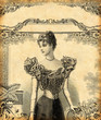 Femme en tenue de soirée
