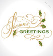 SEASON'S GREETINGS Hand L...