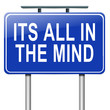 All in the mind.