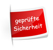 Label geprüfte Sicherheit